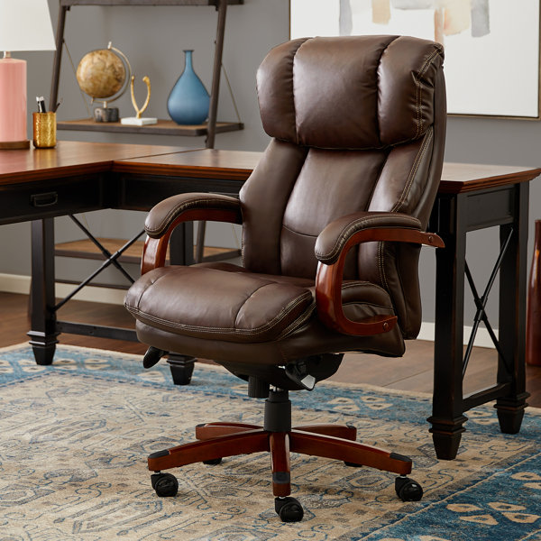 LaZBoy Fairmont Big & Tall ComfortCore Traditions Executive Office Chair & Reviews Wayfair